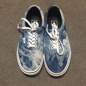 Acid Washed Denim Vans